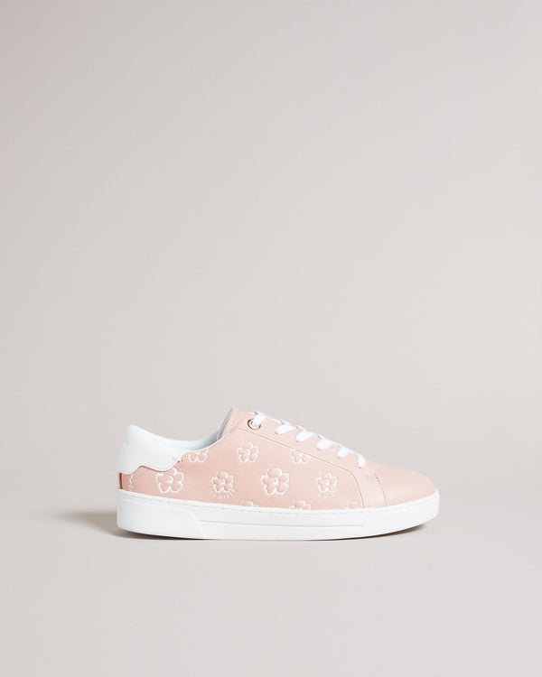 <P>Magnolia Flower Cupsole Trainer</P>